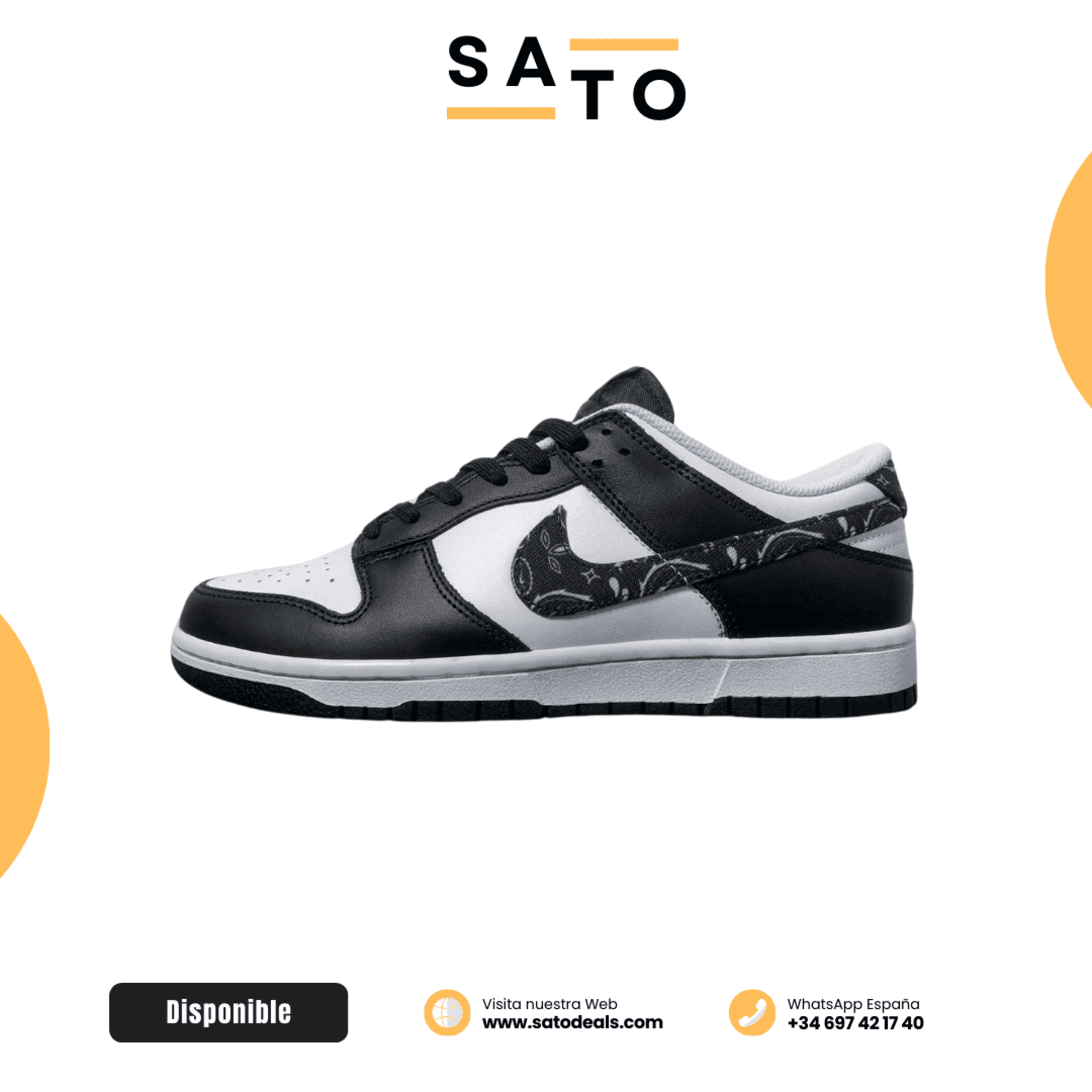 Nike low dunk Panda - 1